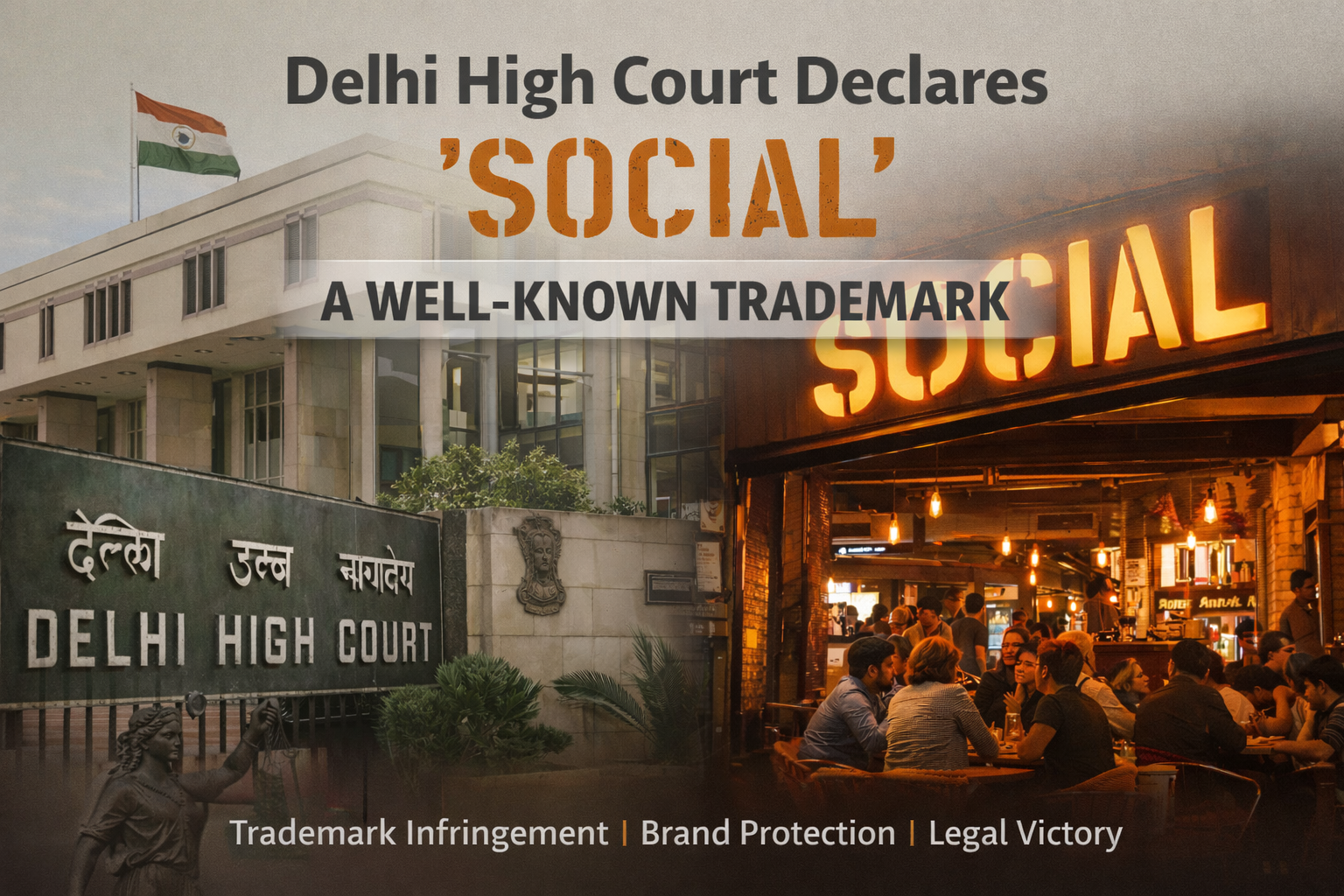 Delhi High Court Declares “SOCIAL” a Well-Known Trademark