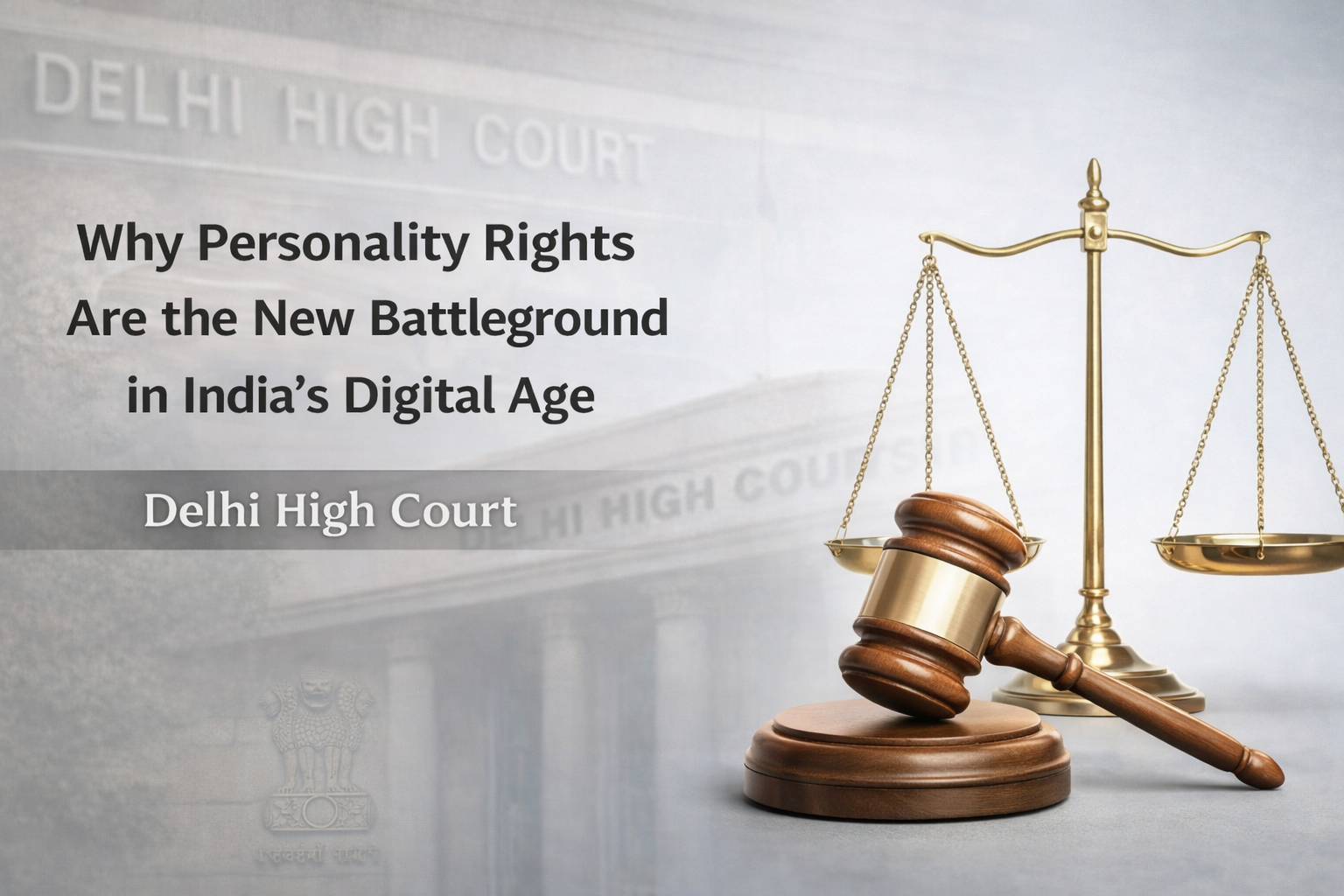 Why Personality Rights Are the New Battleground in India’s Digital Age
